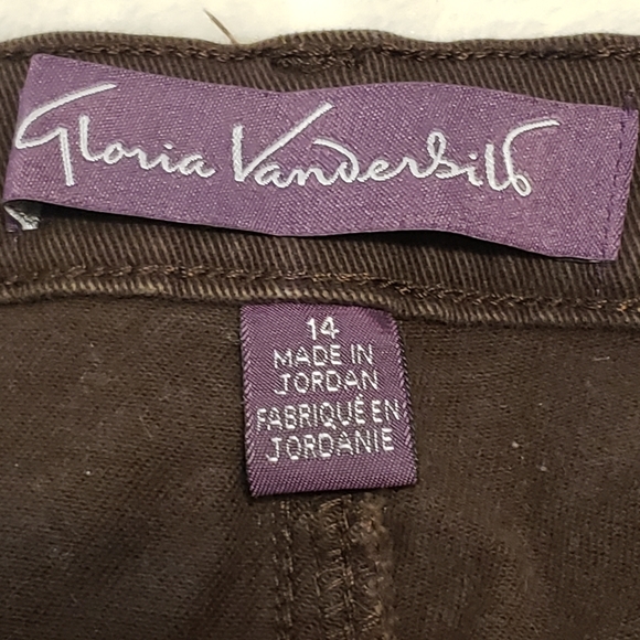 BOGO Free🦋  Gloria Vanderbilt Amanda High-Rise Brown Jeans - Picture 6 of 15